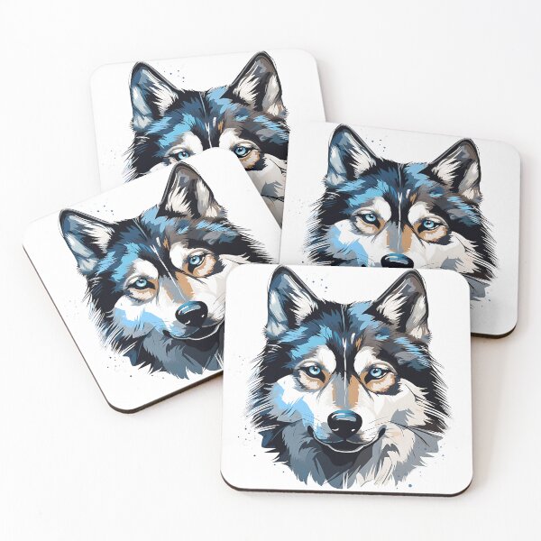 Item preview, A siberian husky	 designed and sold by Bookee11-.