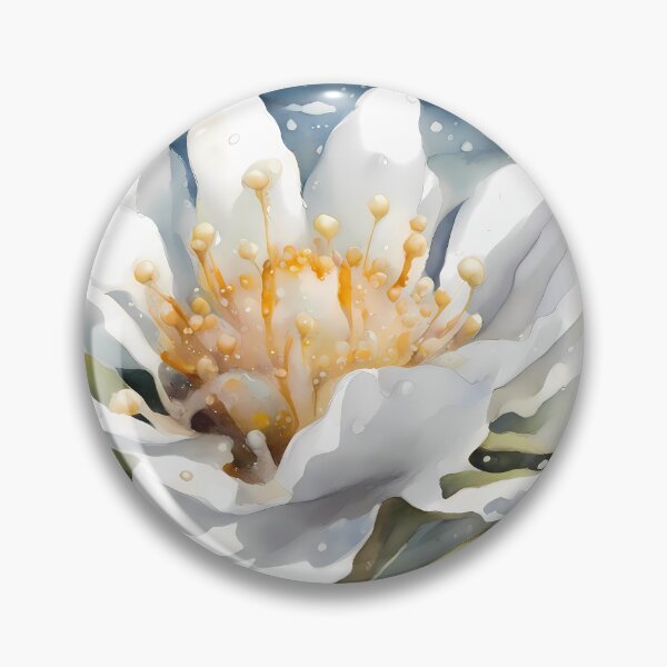 Item preview, Large White Flower on Beach designed and sold by CalmnessbyChoice.