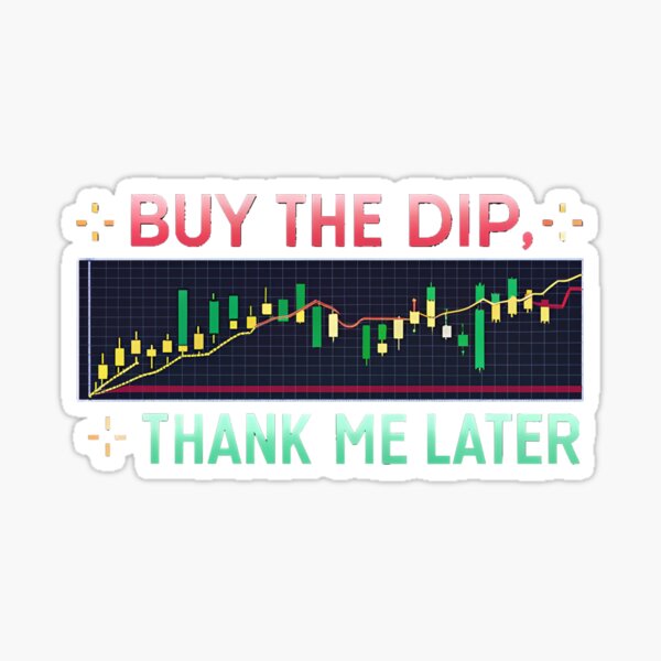 Vista previa del artículo con la obra «Comprar en las caídas – Humor sobre el trading en bolsa», diseñado y vendido por GrooBlue.