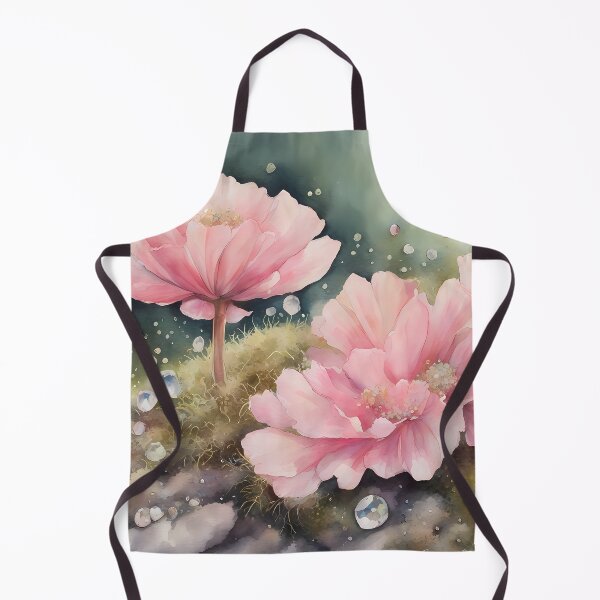 Item preview, Pink Fairy Flowers with Waterdrops designed and sold by CalmnessbyChoice.