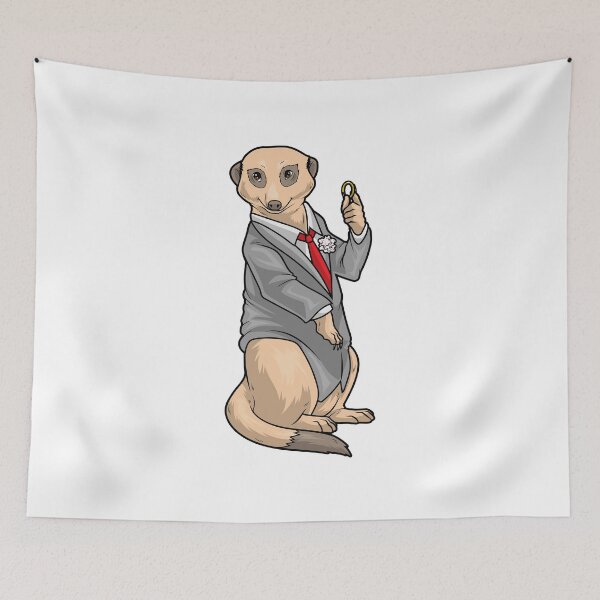 Item preview, Meerkat Groom Wedding ring Wedding designed and sold by Snabdesign84.