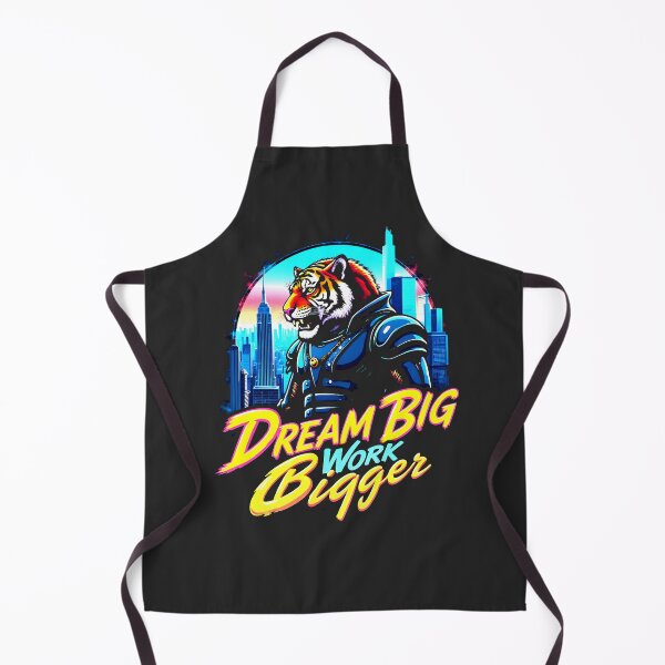 Item preview, Dream Big Work Bigger Tiger Design designed and sold by FoxyJags.