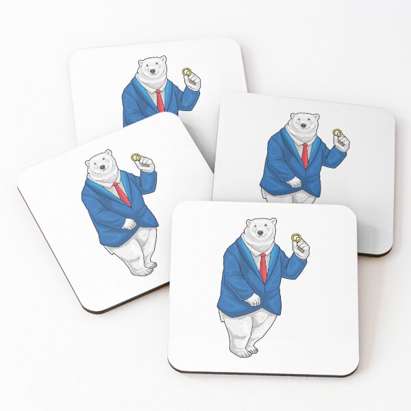 Item preview, Polar bear Groom Wedding ring Wedding designed and sold by Snabdesign84.
