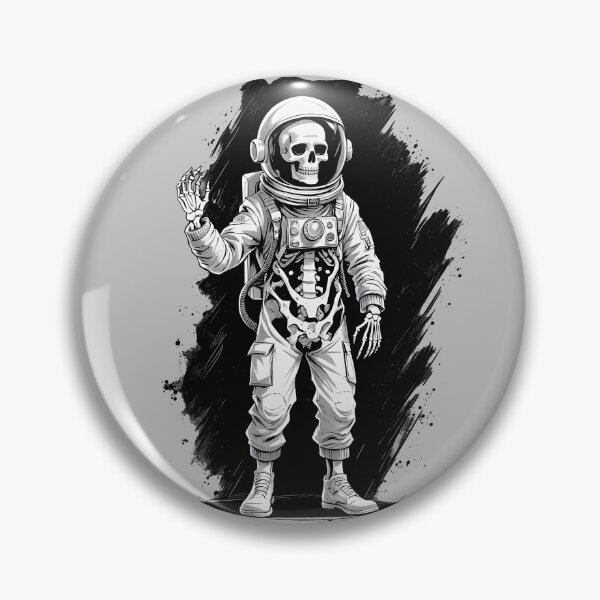 Item preview, The Bony Spacewalker designed and sold by Darkifun.