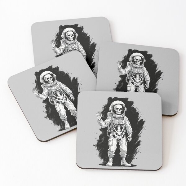 Item preview, The Bony Spacewalker designed and sold by Darkifun.