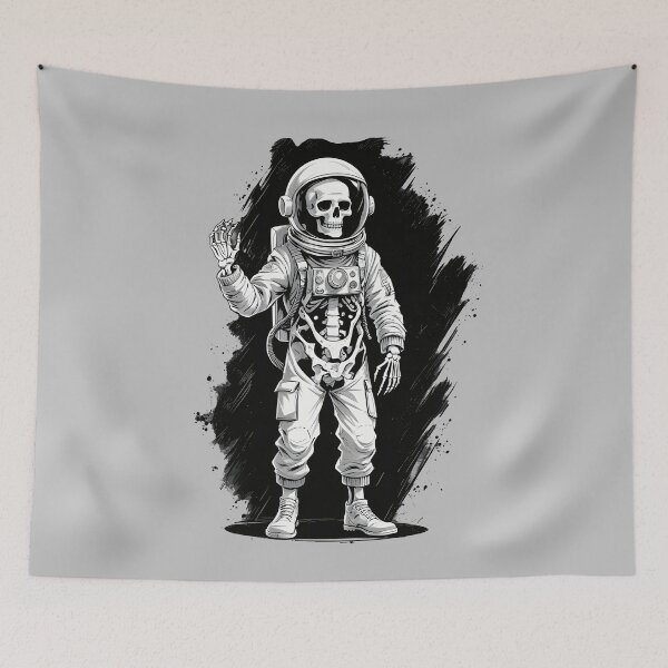 Item preview, The Bony Spacewalker designed and sold by Darkifun.