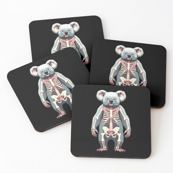 Item preview, X-ray Koala Body Anatomy Radiography Skeleton designed and sold by Artistoos.