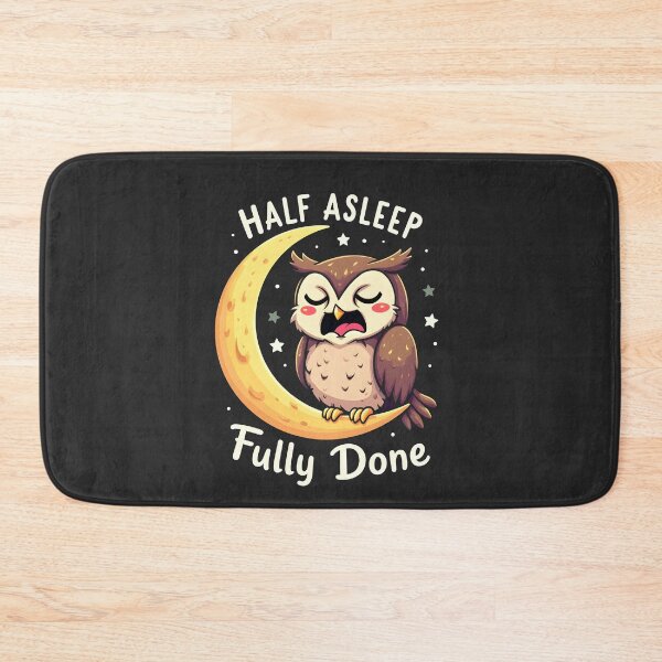Item preview, Half Asleep Fully Done Owl Design designed and sold by FoxyJags.