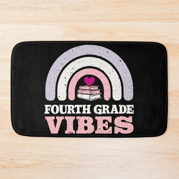Item preview, Fourth Grade Vibes Rainbow Books Teacher designed and sold by Quirky Shirts.