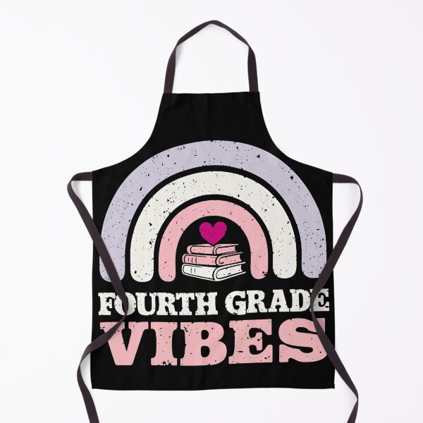 Item preview, Fourth Grade Vibes Rainbow Books Teacher designed and sold by Quirky Shirts.