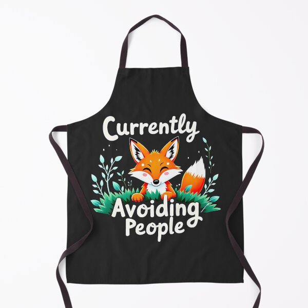 Item preview, Currently Avoiding People Animated Fox Design designed and sold by FoxyJags.