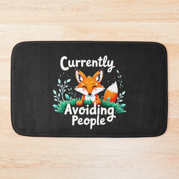 Item preview, Currently Avoiding People Animated Fox Design designed and sold by FoxyJags.