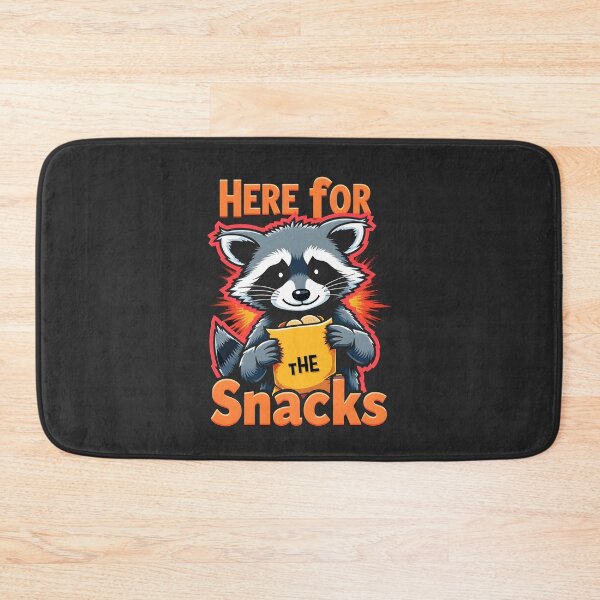 Item preview, Here for the Snacks Raccoon Design designed and sold by FoxyJags.