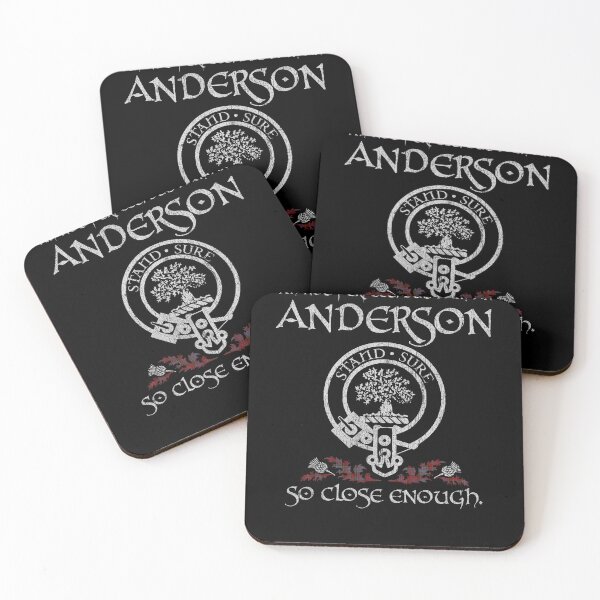 Item preview, Anderson of Kinneddar clan Scottish surname crest badge motto tartan sporran kilt men women designed and sold by Clan1093.