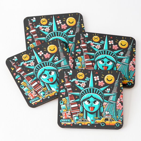 Item preview, Tokyo Liberty Fusion Premium Cool Trendy Best Gift designed and sold by Imaginarium of Chaos falcon88 .