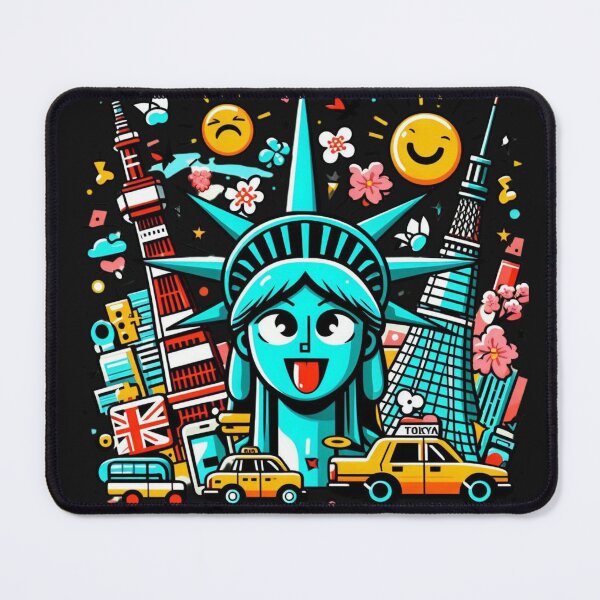 Item preview, Tokyo Liberty Fusion Premium Cool Trendy Best Gift designed and sold by Imaginarium of Chaos falcon88 .