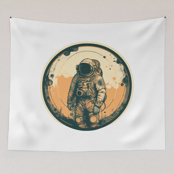 Item preview, Vintage astronaut designed and sold by PrintCreations9.