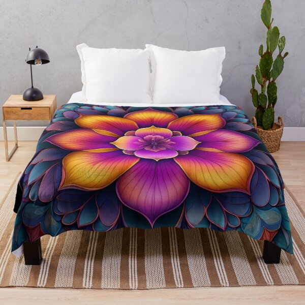 Item preview, Floral mandala design in the center designed and sold by Sigtrix.