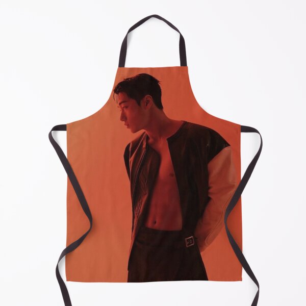 Item preview, red ATEEZ ice on my teeth choi san kpop atiny boyfriend material abs ethereal designed and sold by Kpop-Noona.