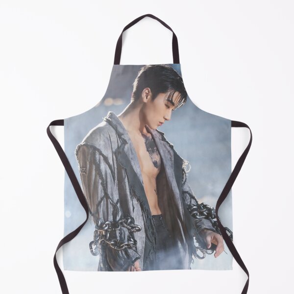 Item preview, ethereal ATEEZ ice on my teeth choi san kpop atiny boyfriend material abs designed and sold by Kpop-Noona.