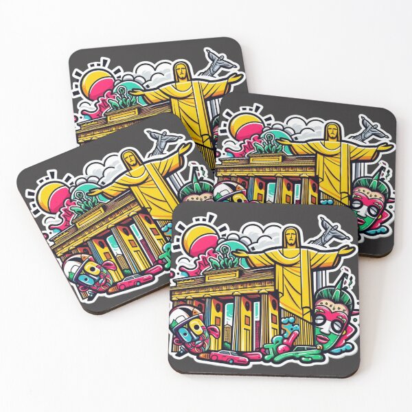 Item preview, Global Icons Mashup Premium Cool Trendy Best Gift  designed and sold by Imaginarium of Chaos falcon88 .