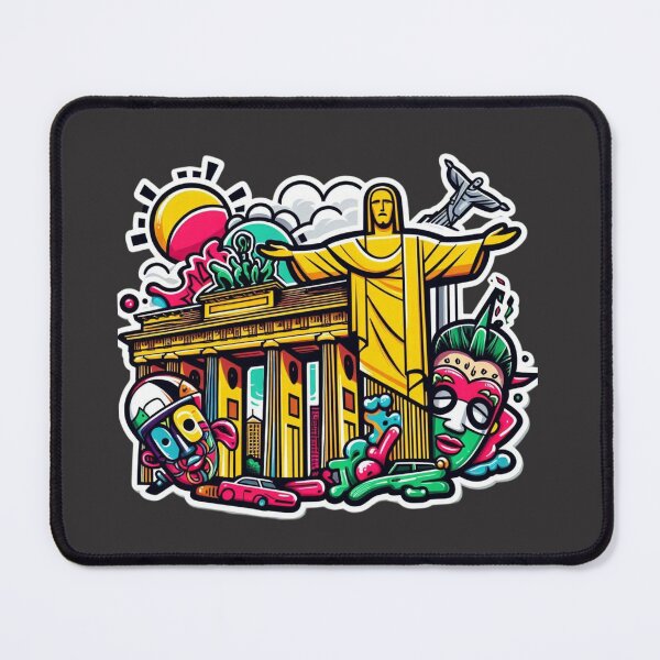 Item preview, Global Icons Mashup Premium Cool Trendy Best Gift designed and sold by Imaginarium of Chaos falcon88 .