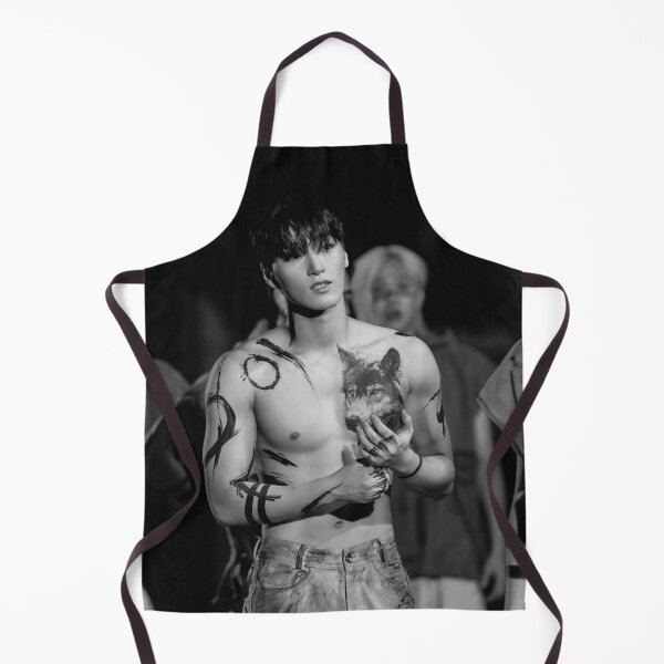 Item preview, wolf ATEEZ ice on my teeth choi san kpop atiny boyfriend material abs ethereal designed and sold by Kpop-Noona.