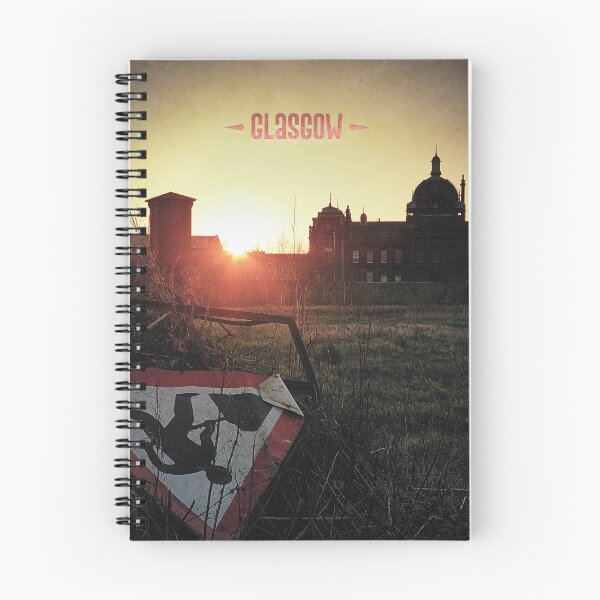 Item preview, Glasgow Govan Sunset designed and sold by BethsdaleArt.