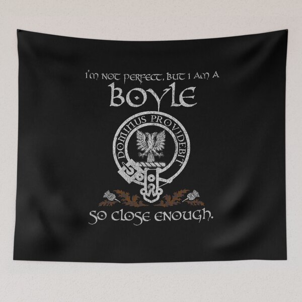 Item preview, Boyle 2 clan Scottish surname crest badge motto tartan sporran kilt men women designed and sold by Clan1093.