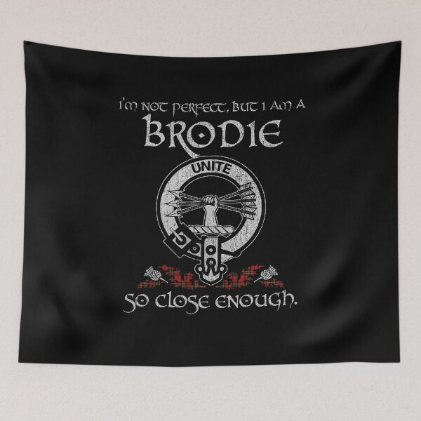 Item preview, Brodie Red clan Scottish surname crest badge motto tartan sporran kilt men women designed and sold by Clan1093.