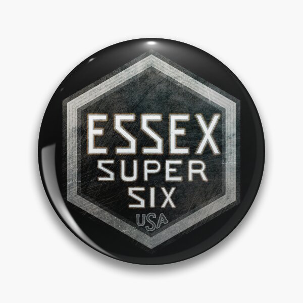Item preview, Essex (Automobile).  Black Version. Retro Badge designed and sold by Rapaz Designs.