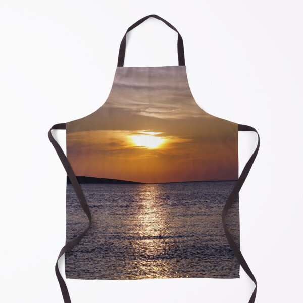 Item preview, Dreamy summer sunset in Croatian seacoast in purplish and light orange color tones designed and sold by ALEX PHOTO DREAMS.