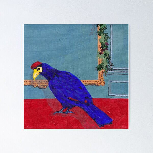 Item preview, Lady Ross's turaco on the red carpet designed and sold by ruthregency.