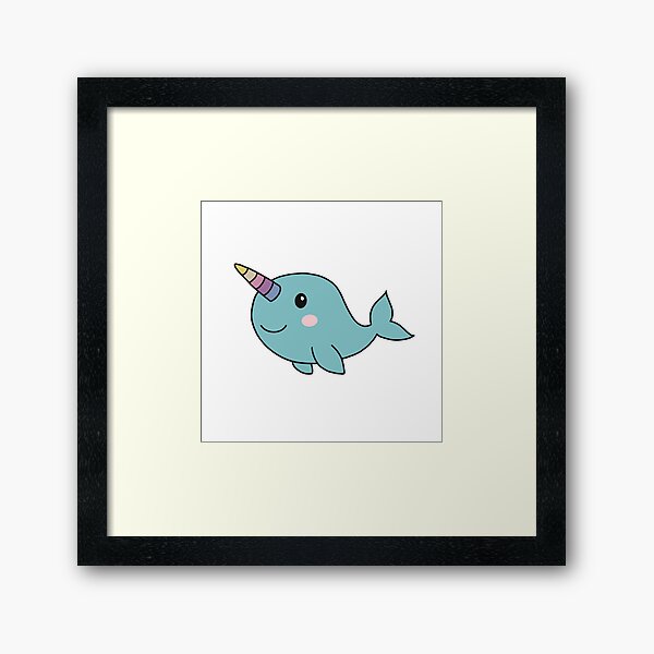 Item preview, Unicorn Whale Narwhal designed and sold by EveryDayKonfetti.