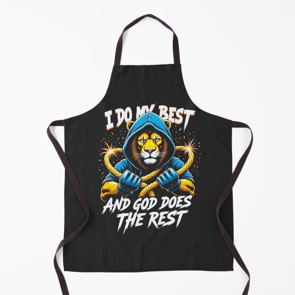 Item preview, I do my best god does the rest lion design designed and sold by FoxyJags.
