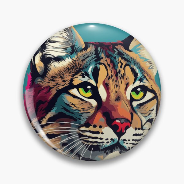 Item preview, Bobcat Popart designed and sold by RedHandedOD.