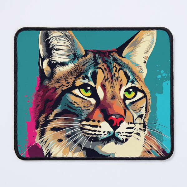 Item preview, Bobcat Popart designed and sold by RedHandedOD.