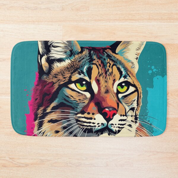 Item preview, Bobcat Popart designed and sold by RedHandedOD.