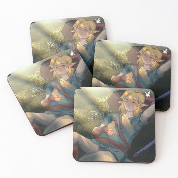 Item preview, Anime Zelda Link Warrior Sleeping under the sunlight  designed and sold by Inchiostro e Tentacoli.