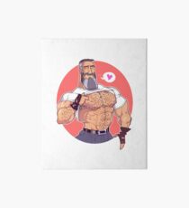 Workout bear Art Board
