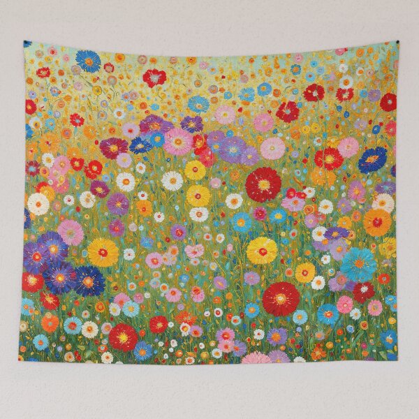 Item preview, Gustav Klimt Flowers designed and sold by maniacfitness.