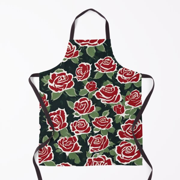 Item preview, Red Rose Pattern Watercolor designed and sold by kgbgallery.