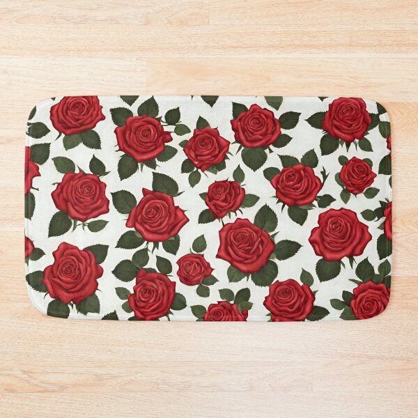 Item preview, Red Rose Pattern designed and sold by kgbgallery.