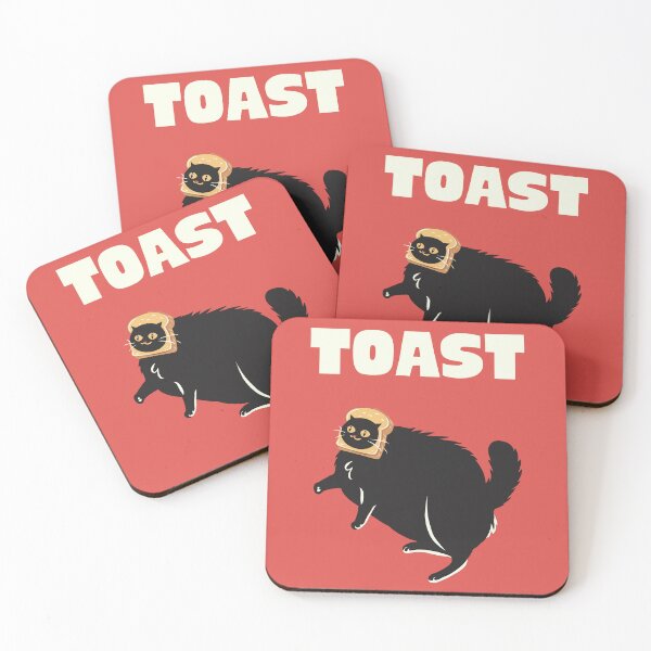 Item preview, Toast Cat designed and sold by Angry Swan Designs.