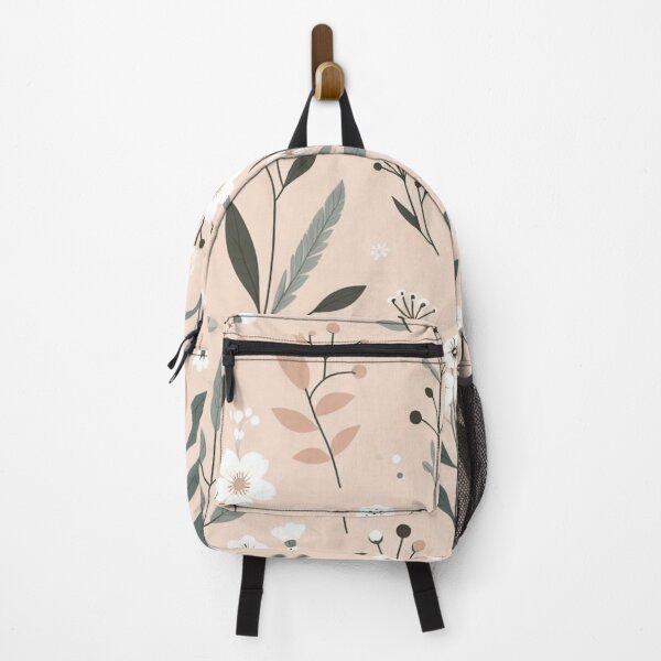 Item preview, Flower Pattern on Pink Background designed and sold by kgbgallery.