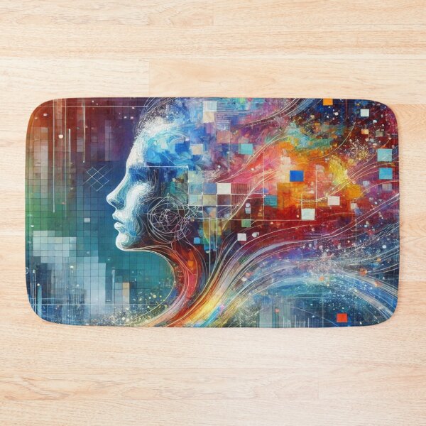 Item preview, A colorful riot of modern creativity designed and sold by FotoworldEdel.