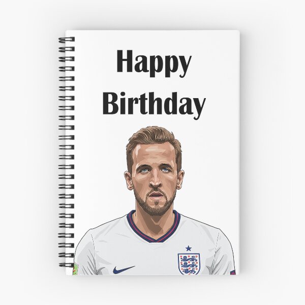 Item preview, Harry Kane in England Kit Birthday Card designed and sold by DaveBond.
