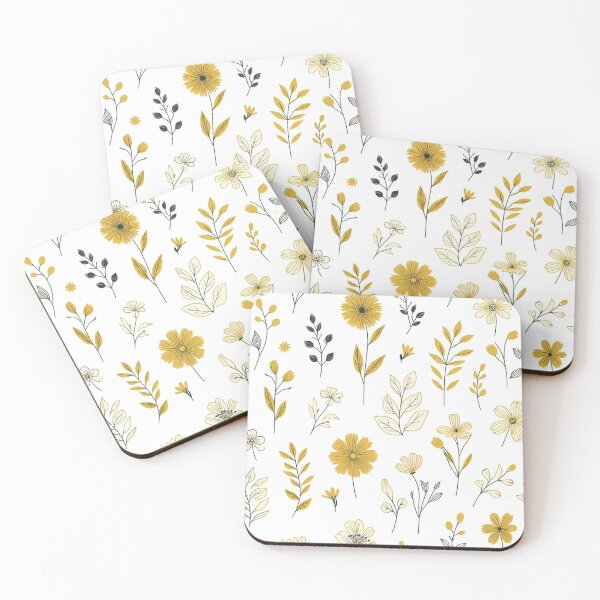 Item preview, Yellow Flower Pattern designed and sold by kgbgallery.