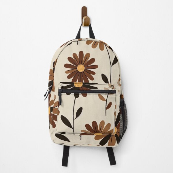 Item preview, Brown Daisy Pattern designed and sold by kgbgallery.
