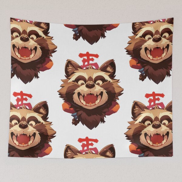 Item preview, Tanuki Raccoon's Charm designed and sold by bapupa.